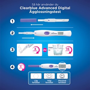Clearblue Advanced Ägglossningstest 10 st