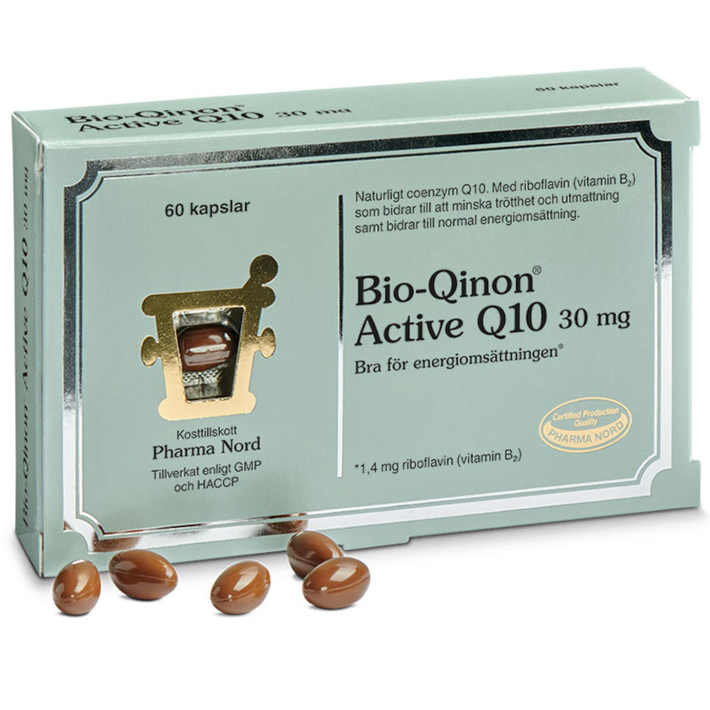 Pharma Nord Bio-Qinon Active Q10 30mg kapslar 60 st
