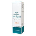 Klyx rektallösning 1 mg/ml + 250 mg/ml 120 ml