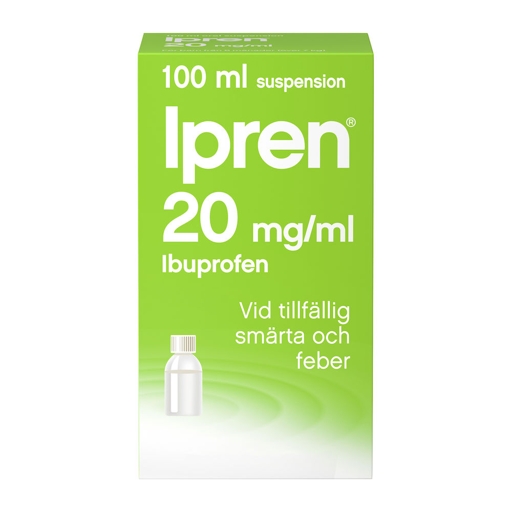 Ipren® Oral suspension 20mg/ml Plastflaska, 100ml