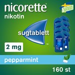Nicorette Pepparmint komprimerad sugtablett 2 mg 160 st