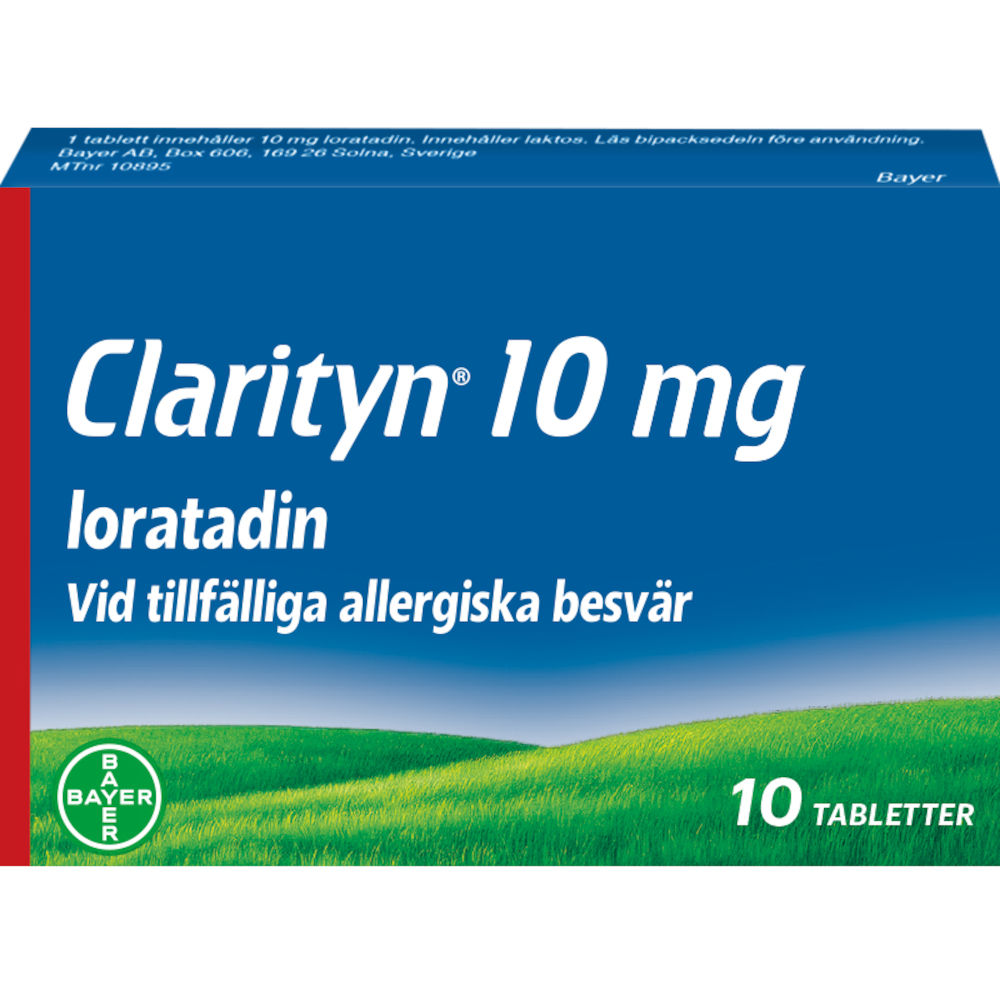 Clarityn tablett 10 mg 10 tabletter 