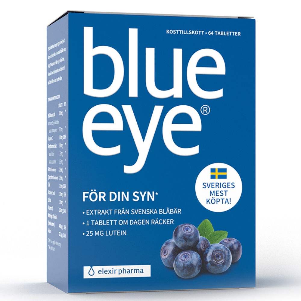 Elexir Blue Eye tablett 64 st