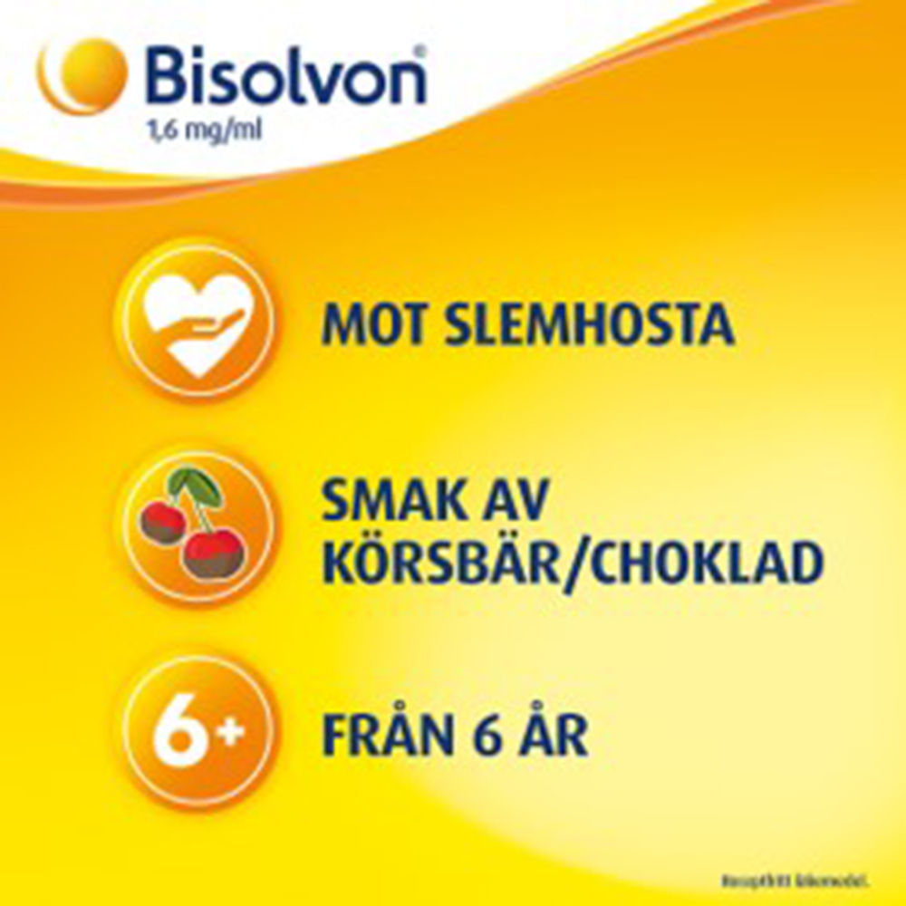 Bisolvon oral lösning 1,6 mg/ml 250 ml