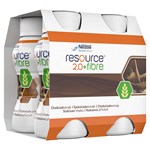 Resource 2,0 + fibre proteinrikt, med lösliga kostfiber choklad 4x200milliliter