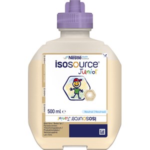 Isosource Junior 1,0 kcal/ml, för barn från 1 år neutral, Smart Flex 12x500milliliter