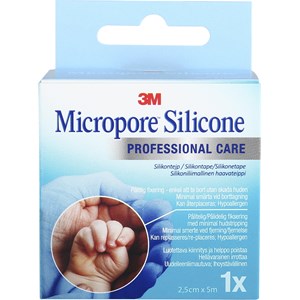 Micropore Silicone silikontejp 2,5 cm x 5 m 1 st