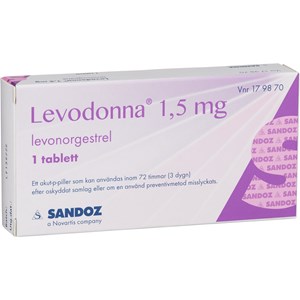 Levodonna tablett 1,5 mg 1 st