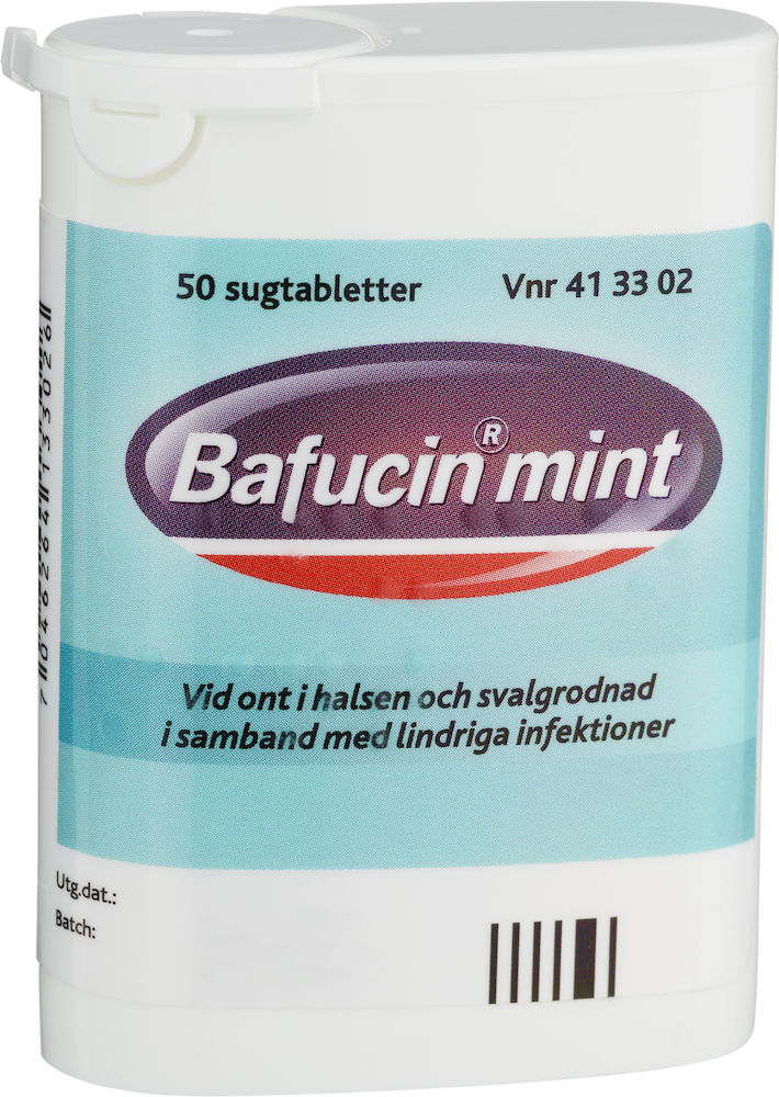 Bafucin Mint sugtablett 50 st