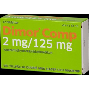 Dimor Comp tablett 2 mg/125 mg 12 st