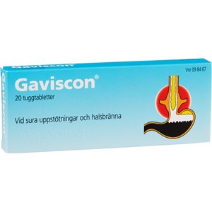 Gaviscon tuggtablett 20 st