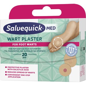 Salvequick MED Wart Plaster 20 st