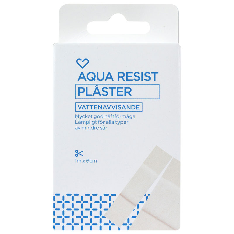 Hjärtats Aqua Resist plåster 6cmx1m