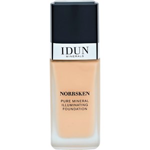 IDUN Minerals Liquid Mineral Foundation Norrsken 30 ml Embla (medium/mörk, varm)