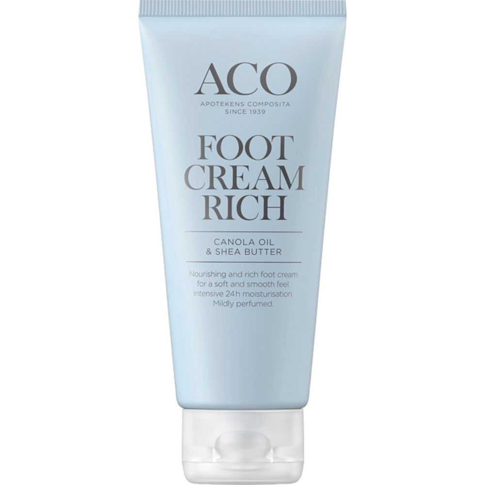 ACO Foot Cream Rich Parfymerad Fotkräm 100 ml