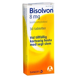 Bisolvon tablett 8 mg 30 st