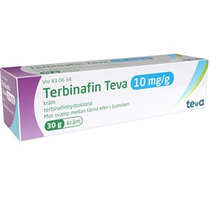 Terbinafin Teva kräm 10 mg/g 30 g