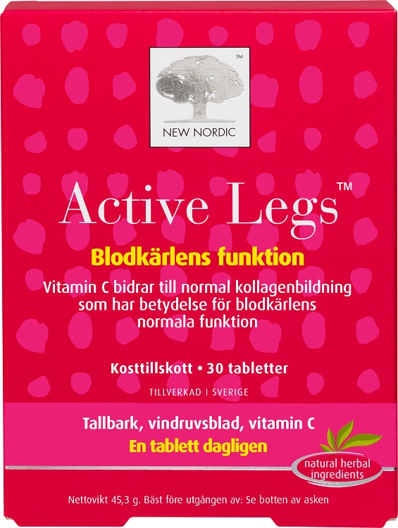 New Nordic Active Legs Tablett 30st