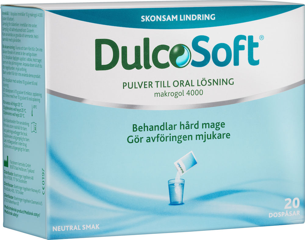 DulcoSoft pulver till oral lösning dospåse 20 st