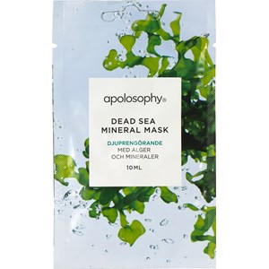 Apolosophy ansiktsmask Dead Sea Mineral Mask 10 ml