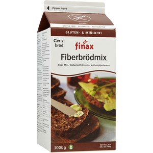 Finax Fiberbrödmix glutenfri 1 kg