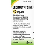 Lecrolyn Sine ögondroppar lösning 40 mg/ml 5 ml
