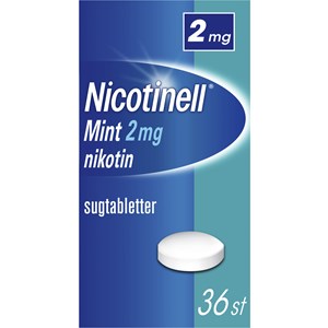 Nicotinell Mint komprimerad sugtablett 2 mg 36 st