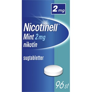 Nicotinell Mint komprimerad sugtablett 2 mg 96 st