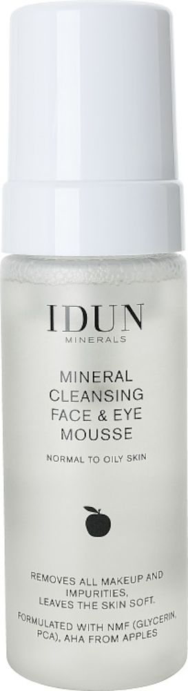 IDUN Minerals Cleansing Face & Eyemousse Oparf 150ml