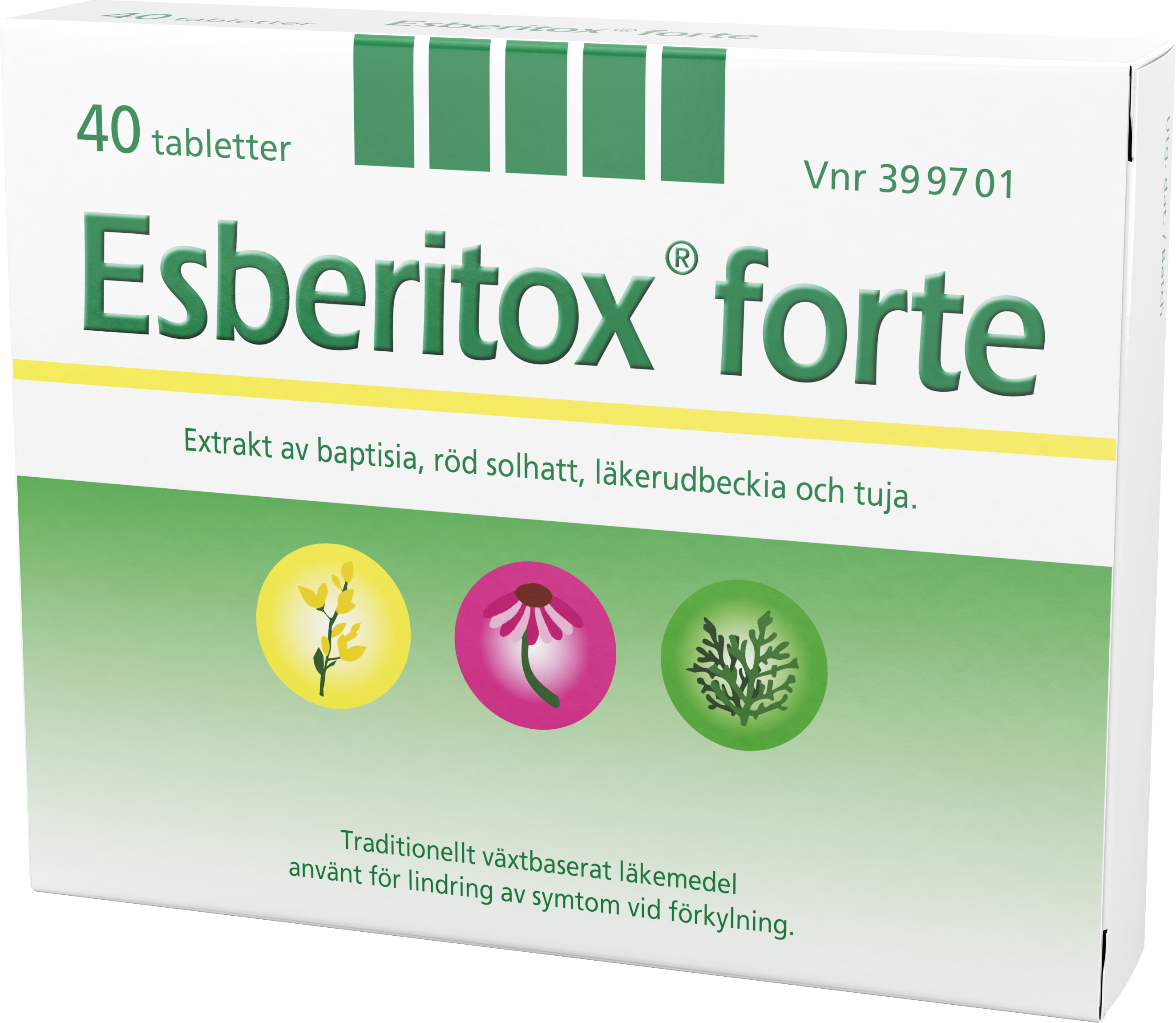 Esberitox forte Tablett Blister, 40tabletter