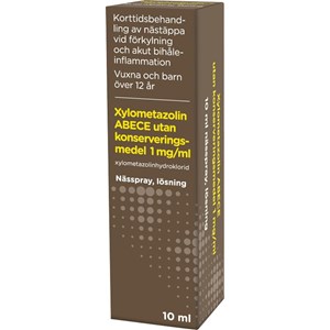 Xylometazolin ABECE, 1mg/ml 10 ml