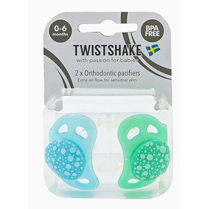 Twistshake nappar 0-6 mån 2-pack Pastell blå & grön