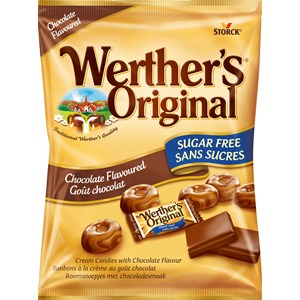 Werthers Original Choklad Sockerfri 60 g