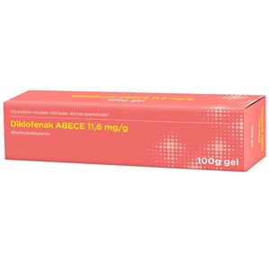Diklofenak ABECE Gel 11,6 mg/g Tub 100 g