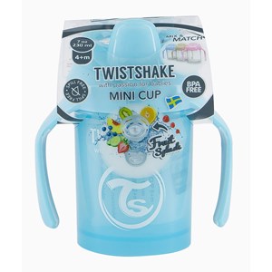 Twistshake Mini Cup 4+ mån 230 ml Pastellblå 