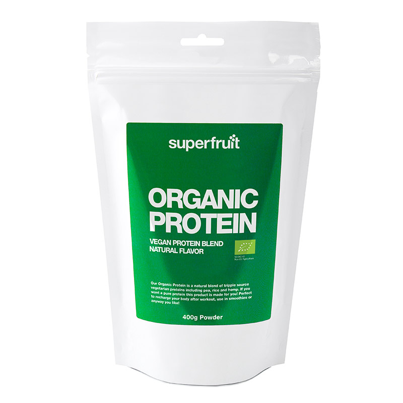 Superfruit Organic Protein Powder Natural 400 g
