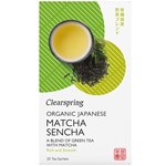 Clearspring Organic Japanese Matcha Sencha 20 påsar