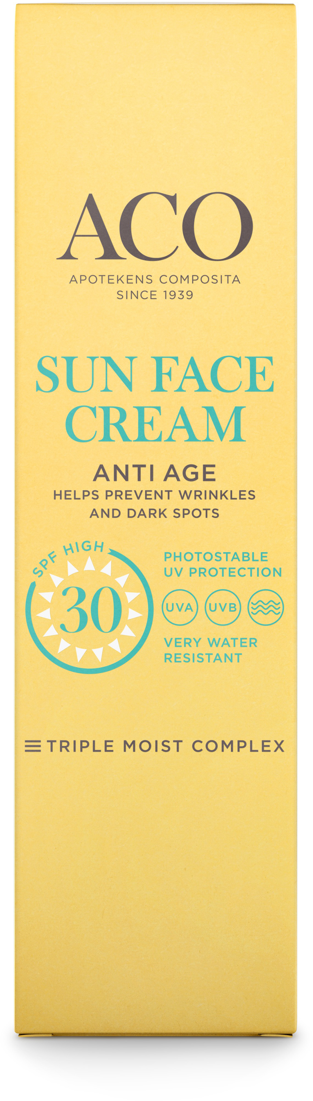 ACO Sun Face Cream Anti Age SPF 30 40 ml