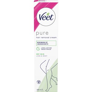 Veet Pure Hair Removal Cream Torr Hud 200 ml