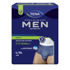 TENA Men Pants Plus L/XL 10 st